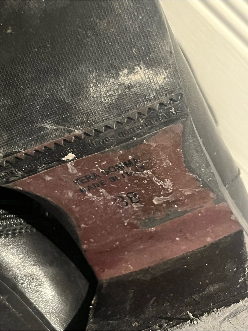 Vero Moda Black Women's Leather Ankle Boots - Picture 9 of 11